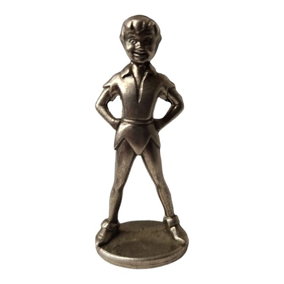 Monopoly Disney Edition 2001 Pewter Replacement Piece Peter Pan - Picture 2 of 4